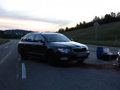 Aalen: THW als Ersthelfer vor Ort, Frontalzusammenstoss auf B29 fordert vier Verletzte 